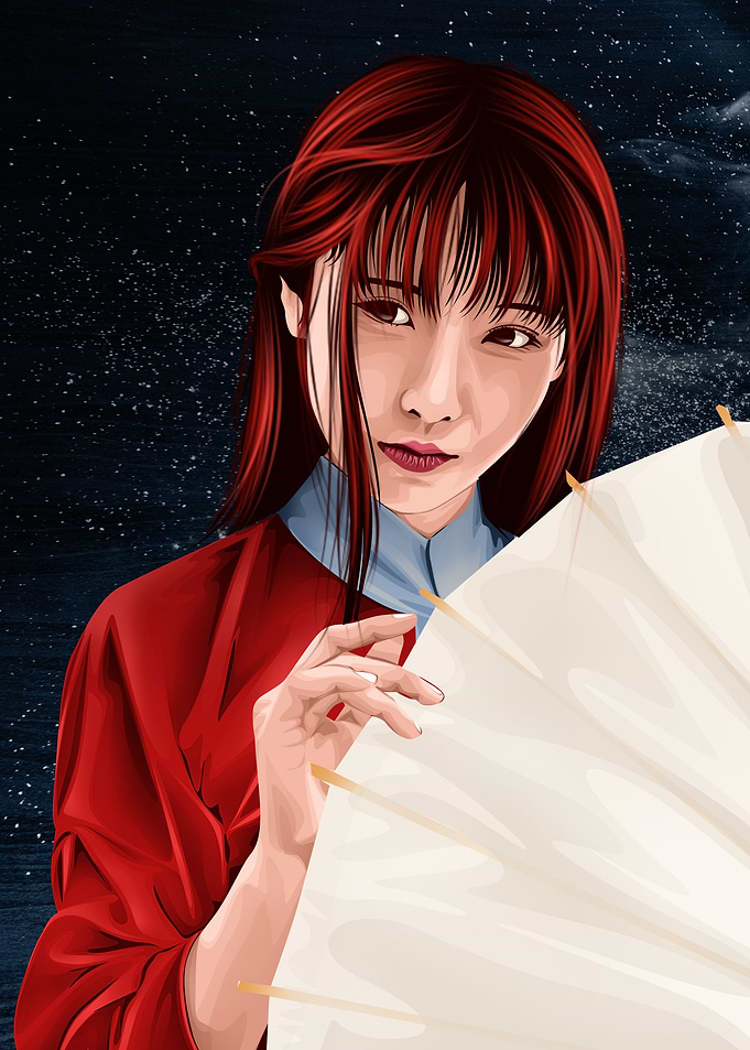 Chinese Women Art Vexel