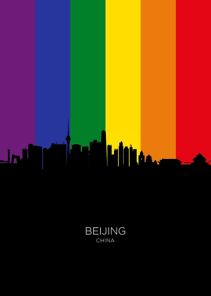 Beijing China Skyline