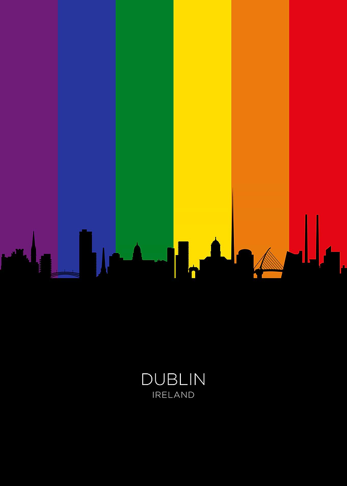 Dublin Ireland Skyline