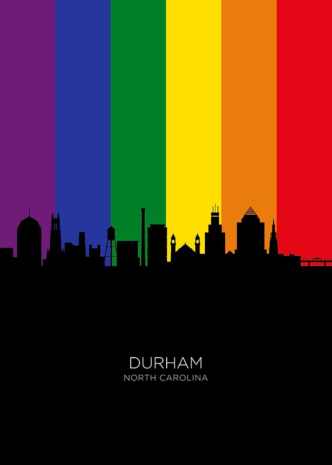 Durham NC Skyline