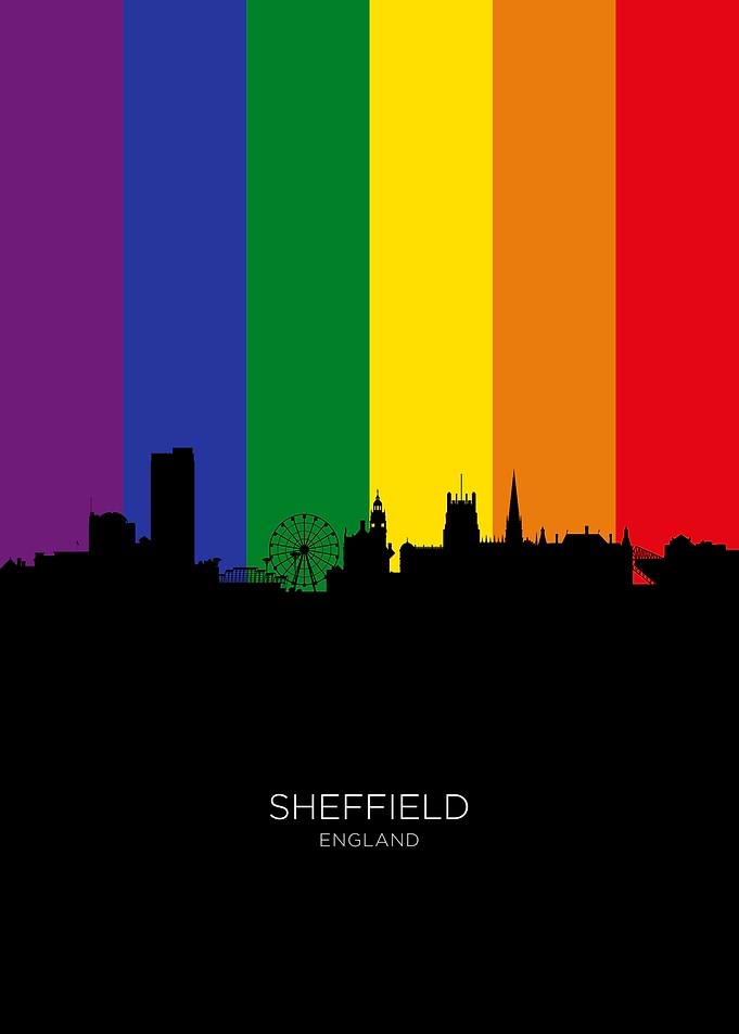 Sheffield England Skyline