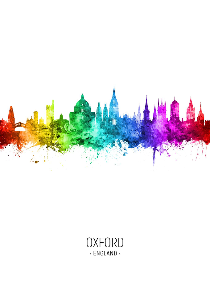 Oxford England Skyline