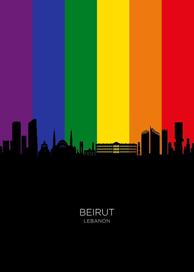 Beirut Lebanon Skyline