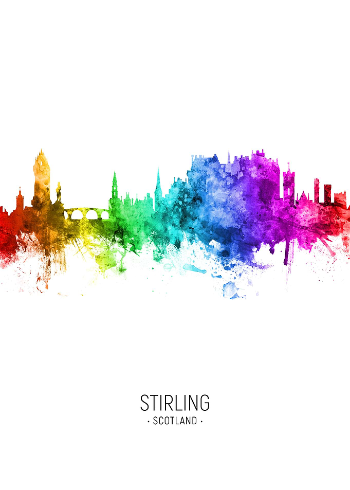 Stirling Scotland Skyline