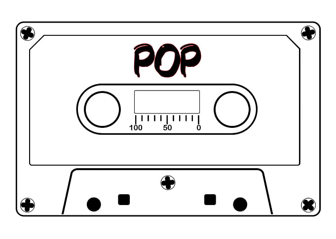Pop Music Tape Cassette