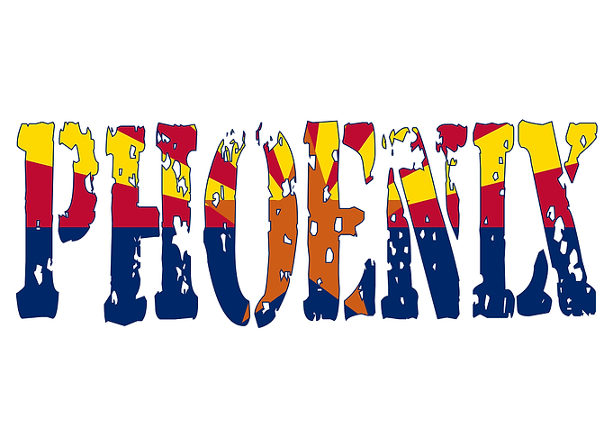 Arizona State Flag Text