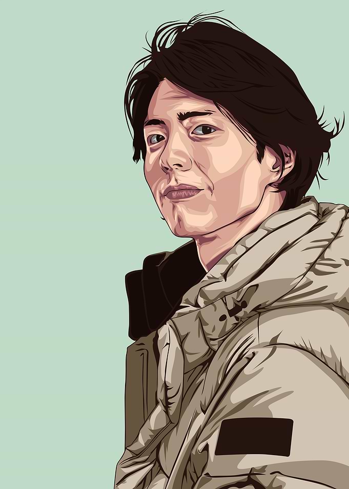 Park Bogum VectorPortrait