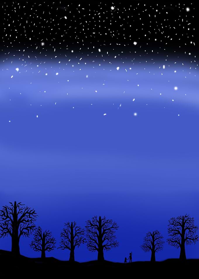 Staring at sky