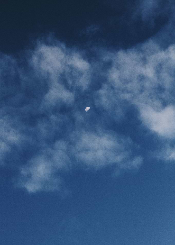 Moon in the Clouds