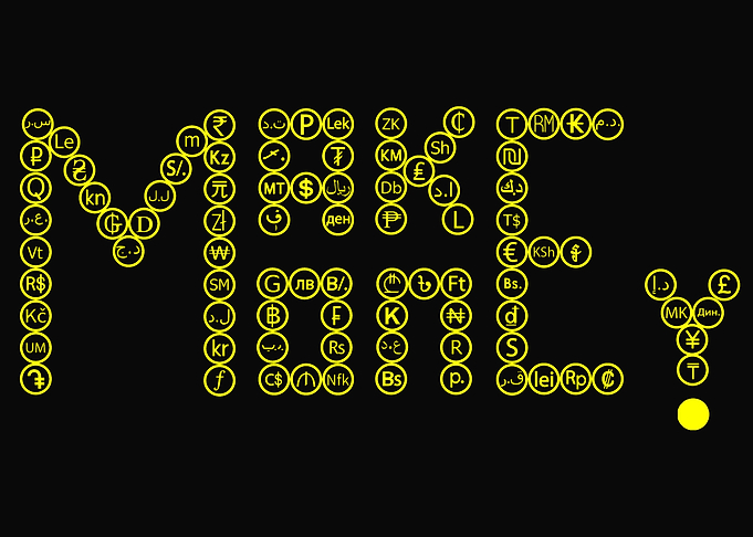 All money logos in one