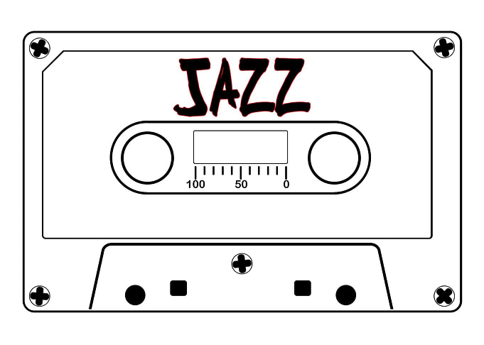 Jazz Music Tape Cassette