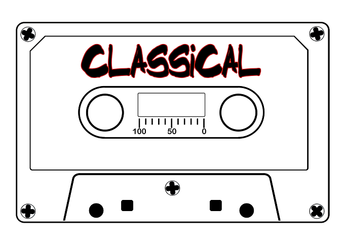 Classical Tape Cassette