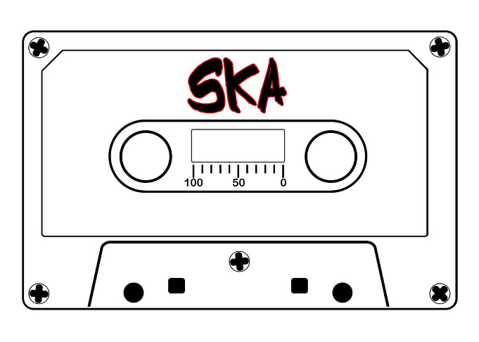 Ska Music Tape Cassette