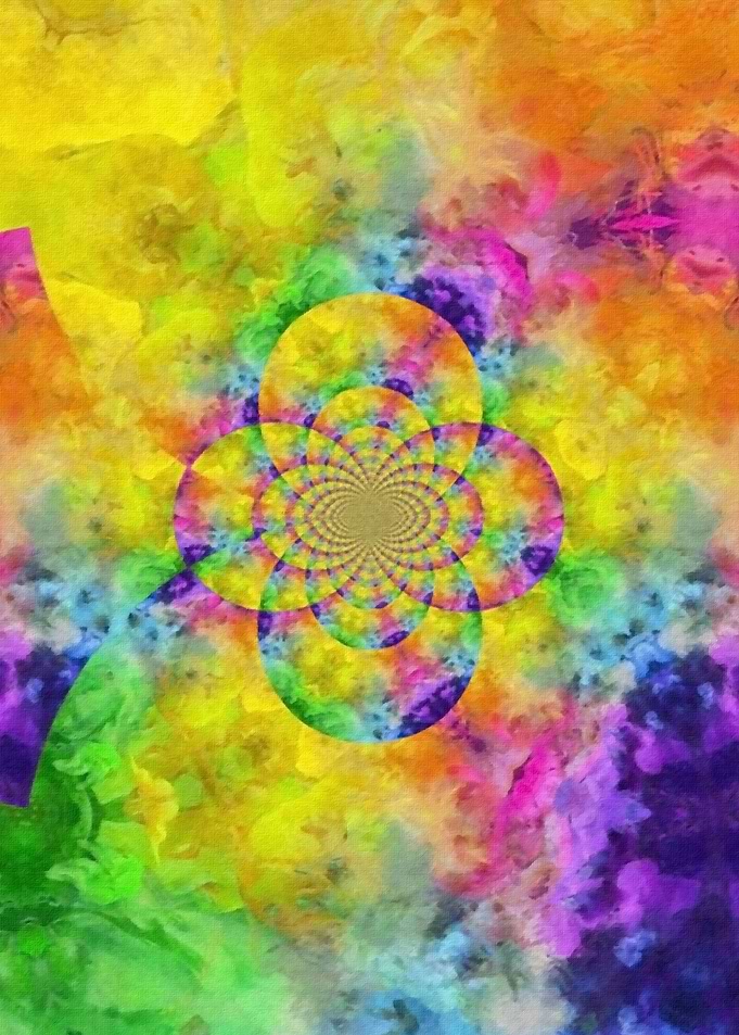 Colorful fractal