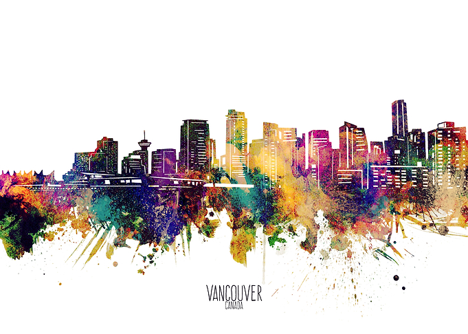 vancouver watercolor 2