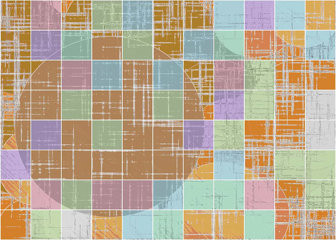 geometric square pattern