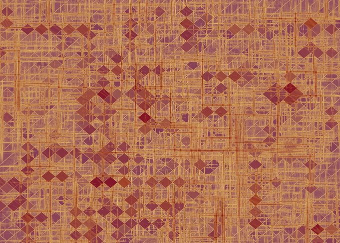 geometric square pixel
