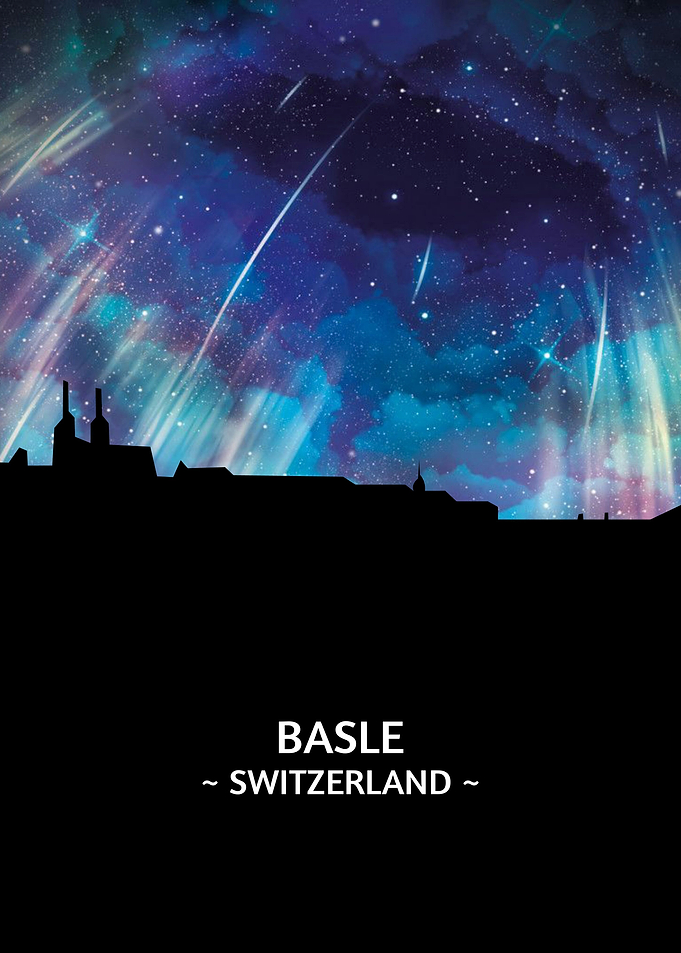 Basle Switzerland Skyline