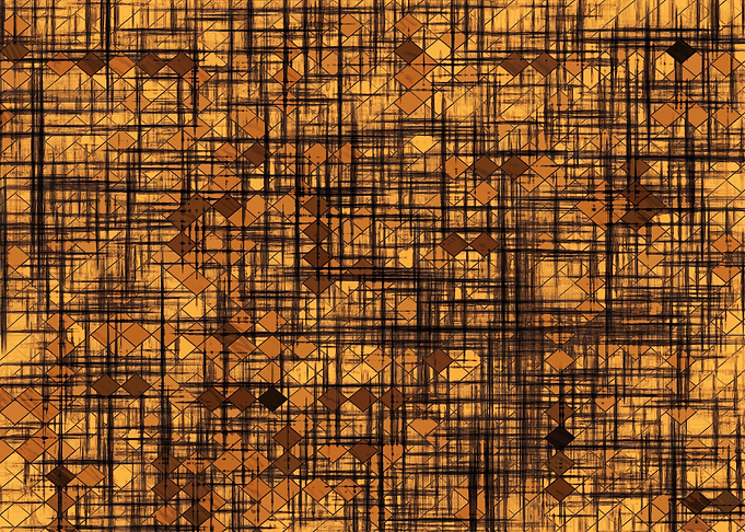 geometric square pixel