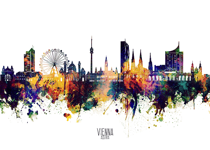 vienna watercolor 2