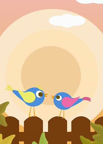 Lovely birds