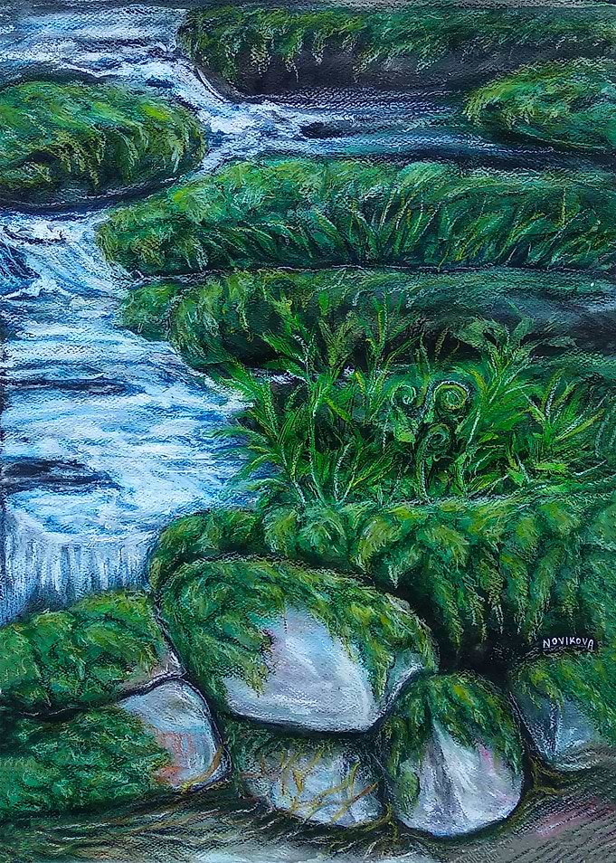 Moss and River