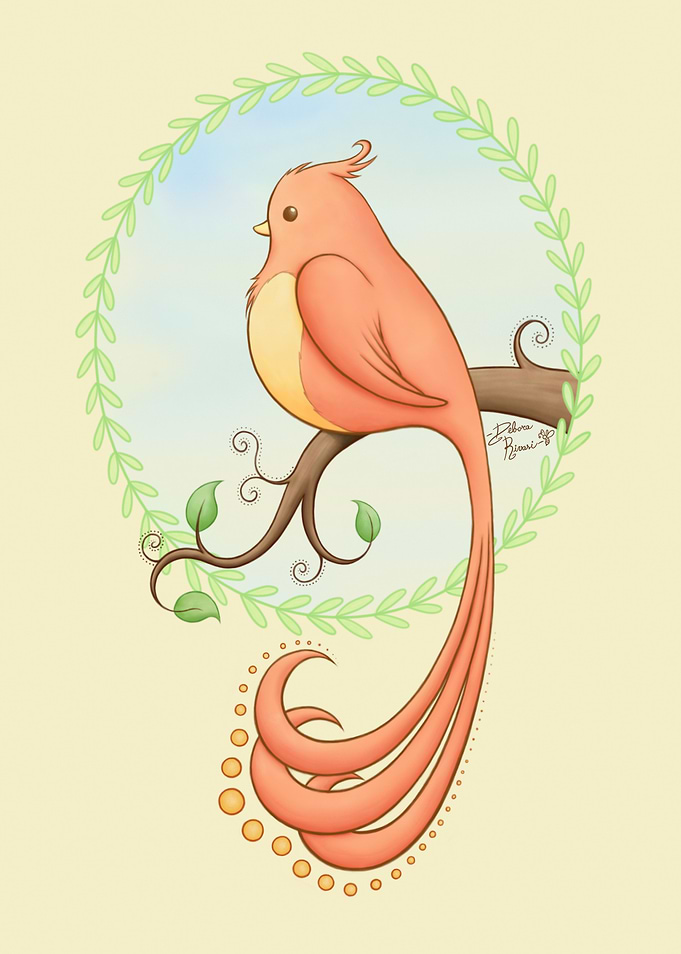 Chubby bird