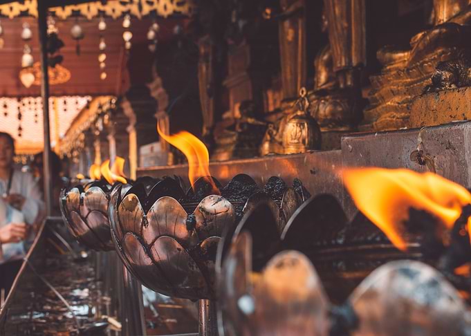 Temple Flames
