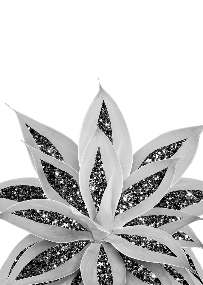 Agave Silver Glitter 1