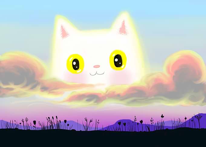 Cat in the Sky