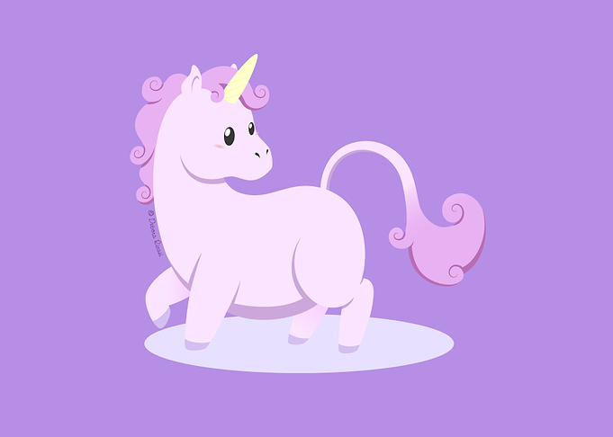 Unicorn Kawaii