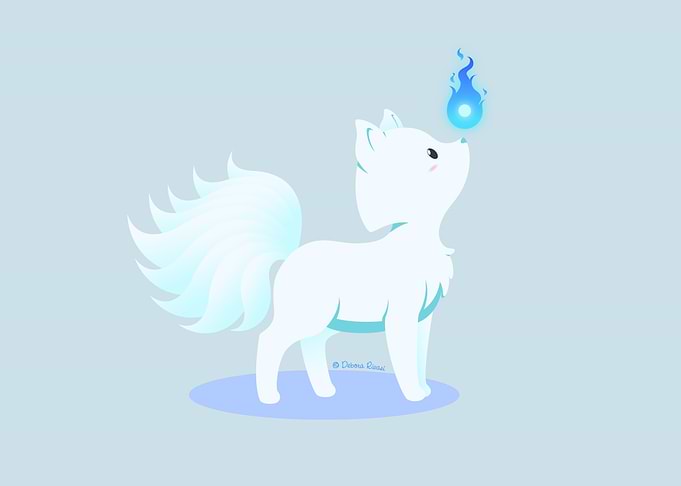 Kyuubi no Kitsune Kawaii