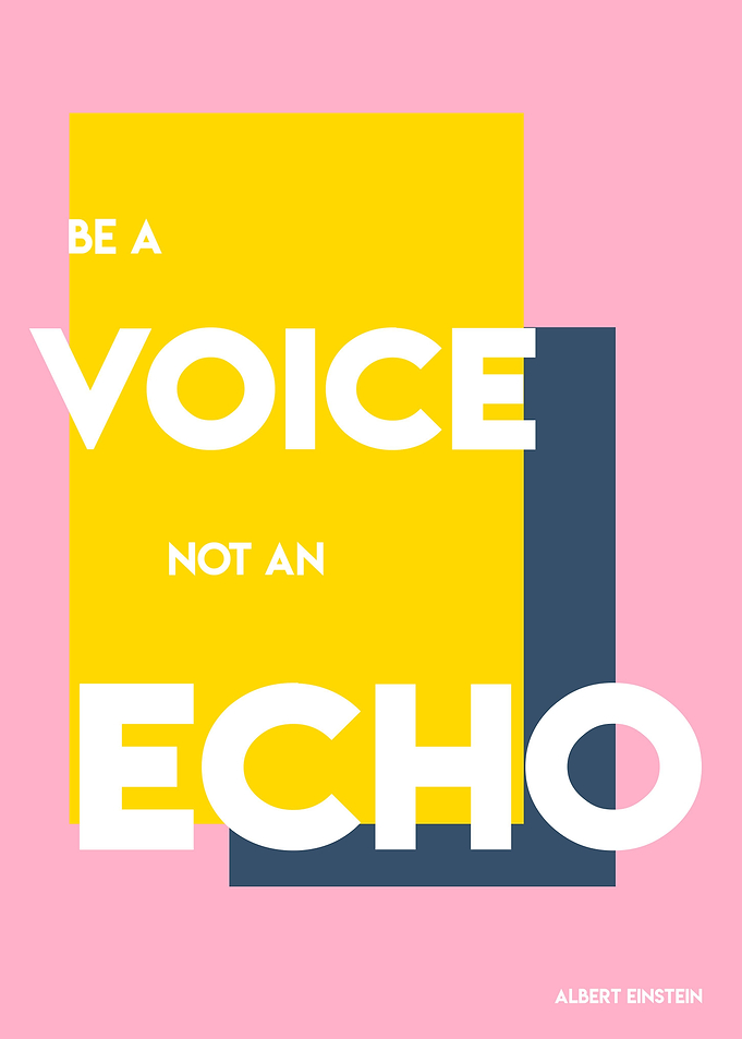 BE A VOICE