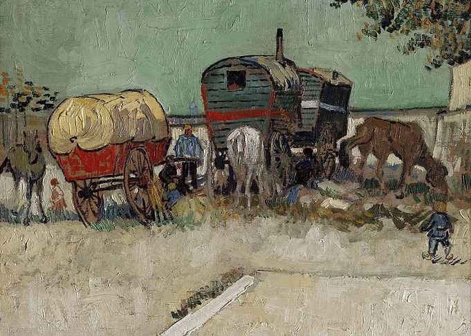 Encampment of Gypsies with
