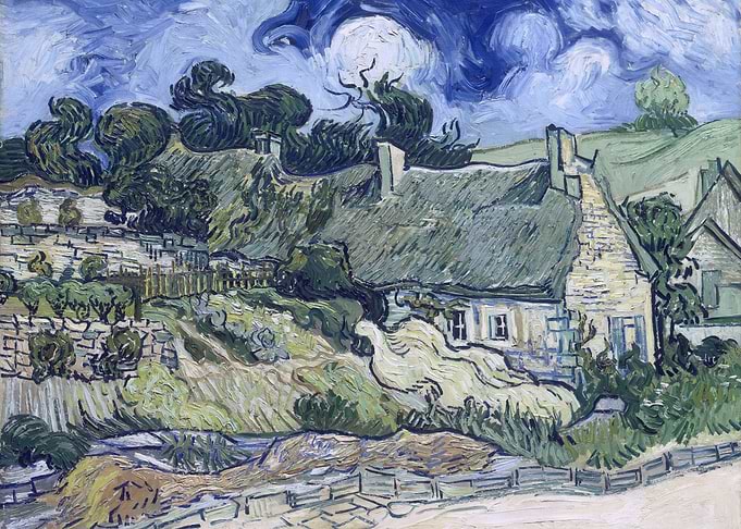 Houses with Thatched Roofs
