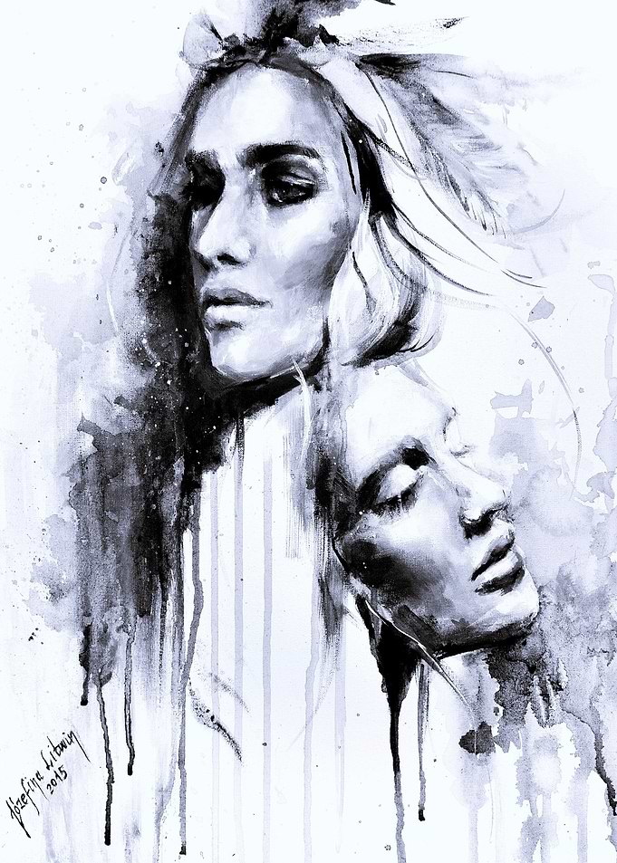 Indian Girls Boho Portrait