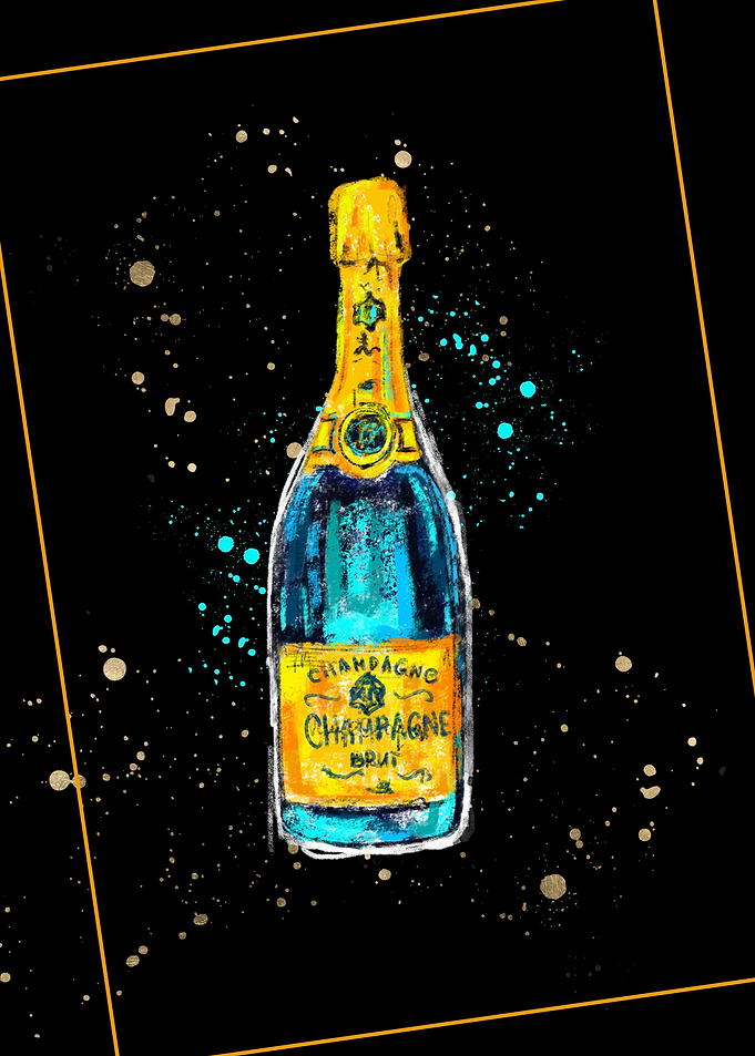 Champagne whirl