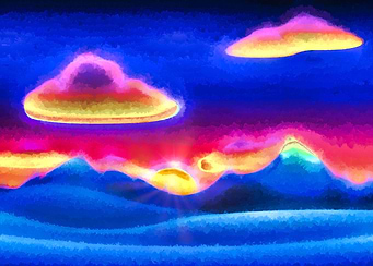 Blue Mountains Sun Meteor