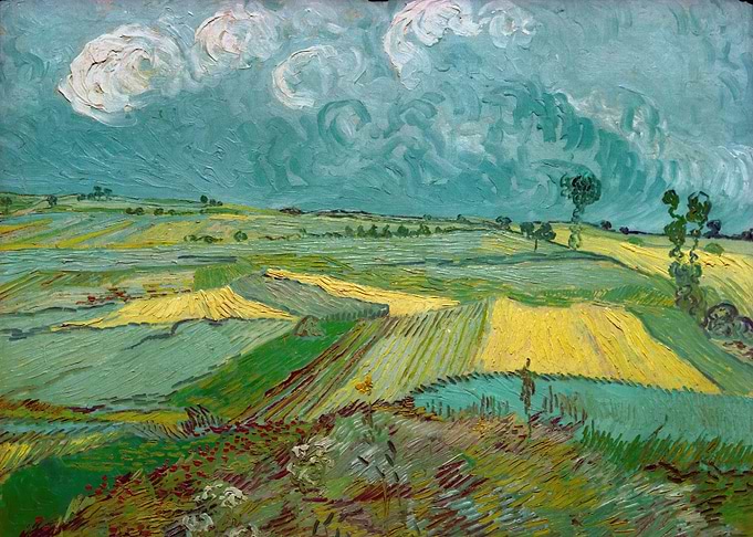 Wheat Fields at Auvers Und
