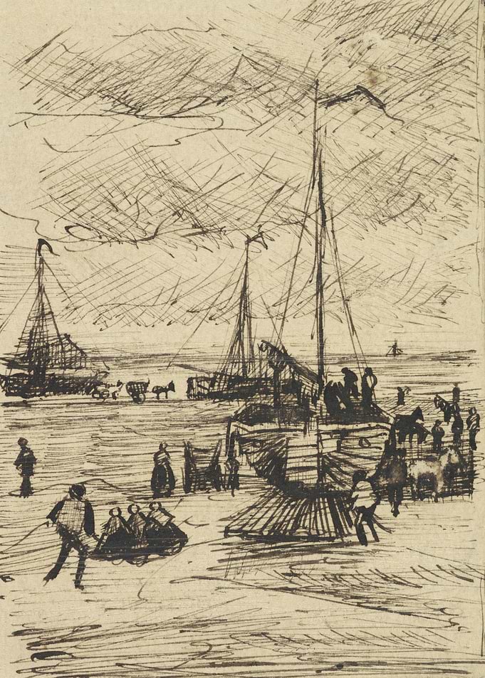 View of the Beach at Schev