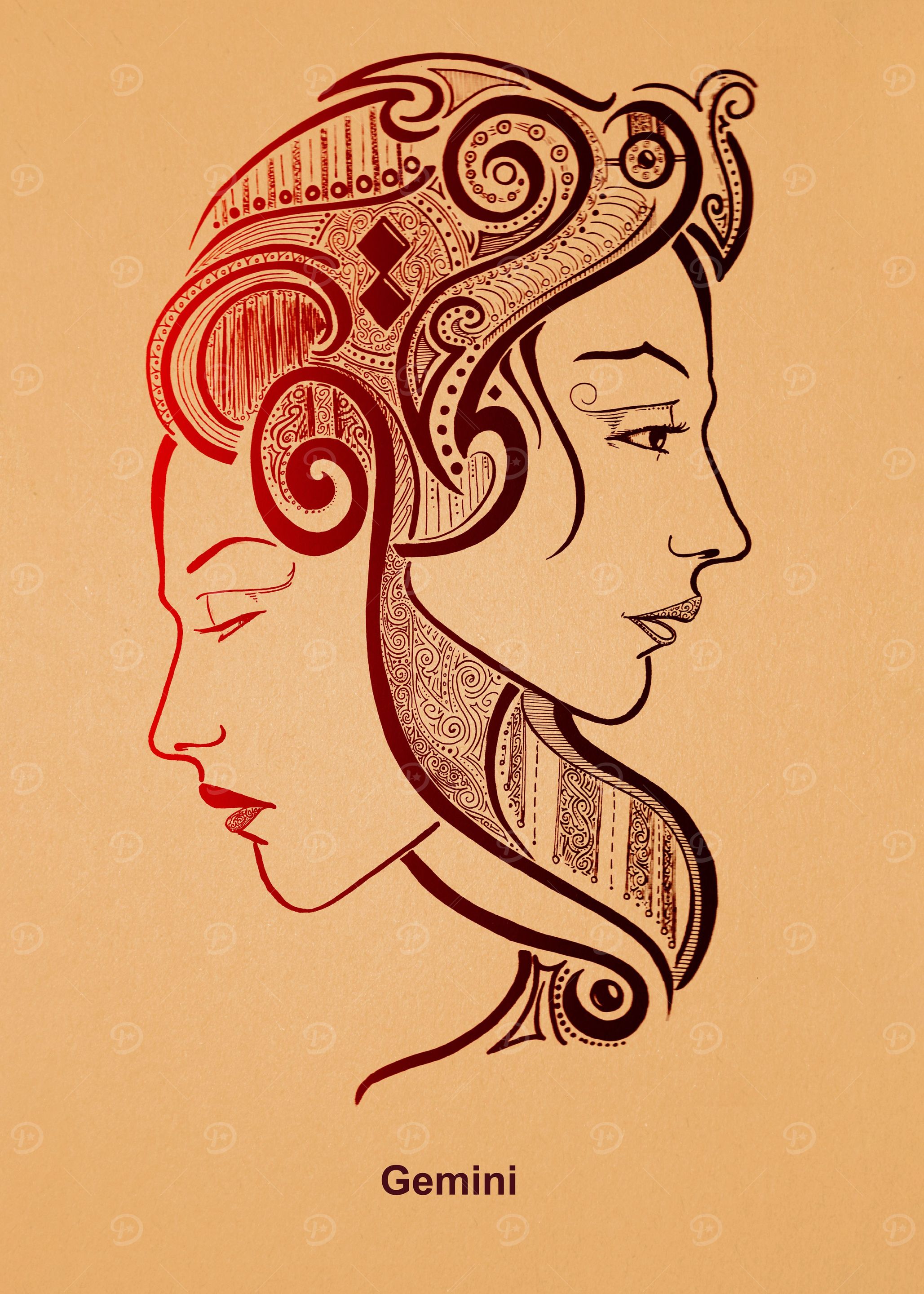 Gemini zodiac sign
