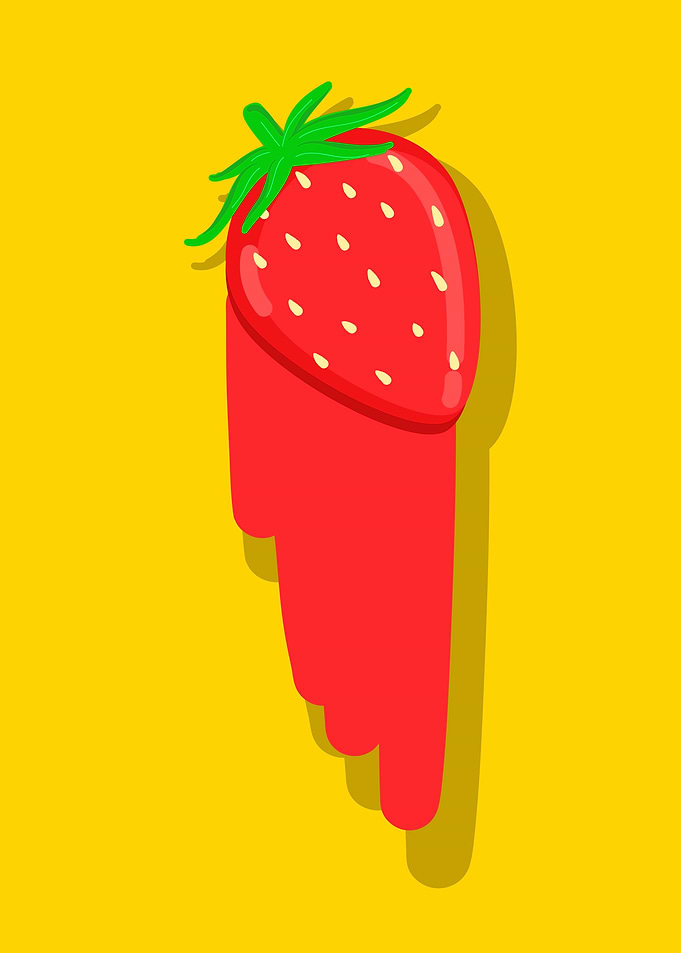 red strawberry