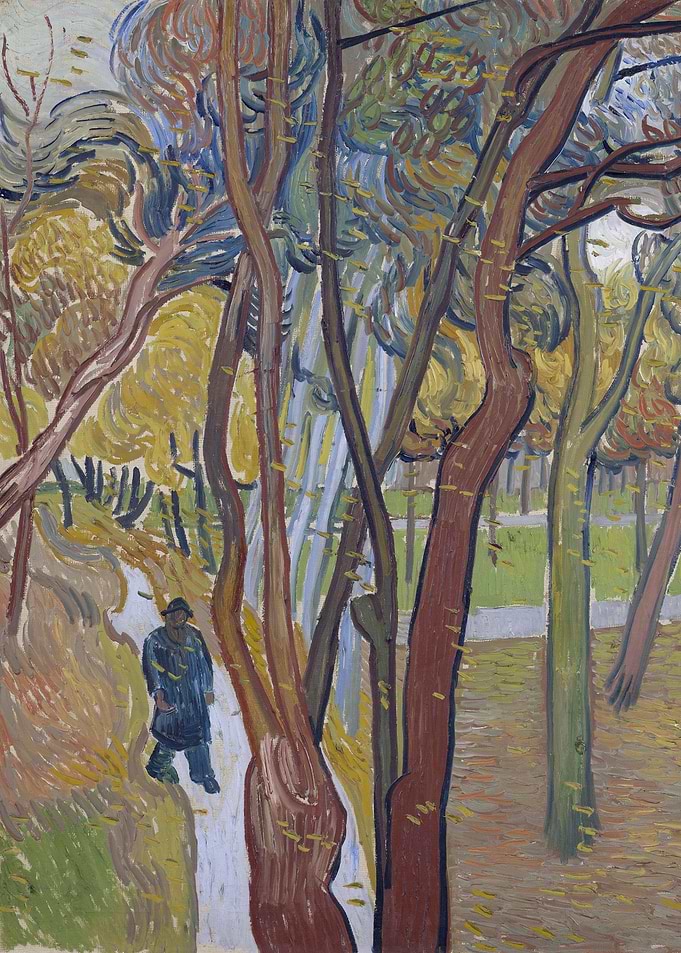 The Walk Falling Leaves