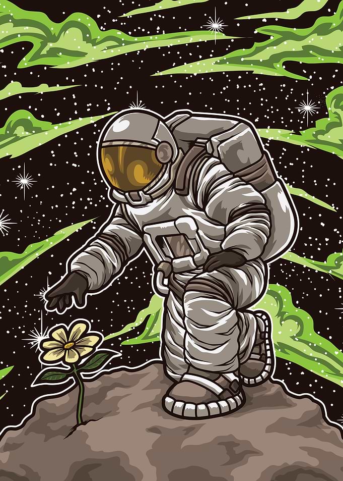 Plant A Flower In Space