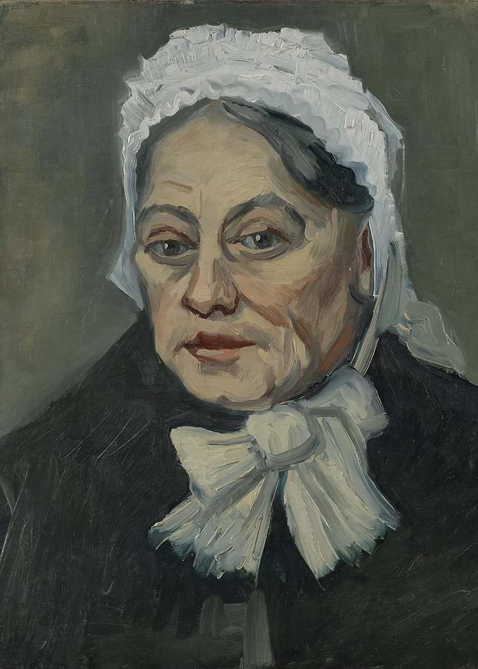 Head of an Old Woman in a