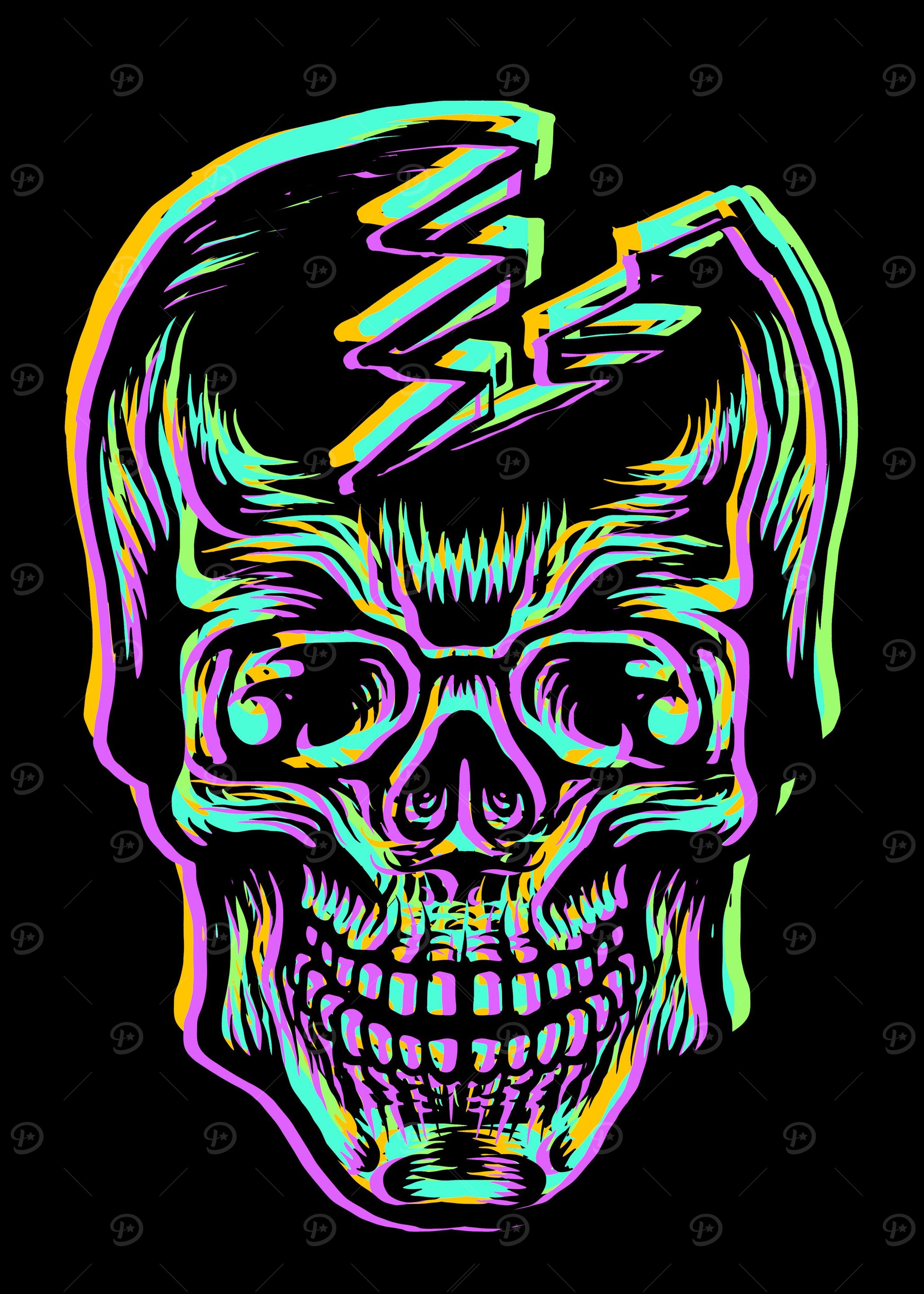 Contrast Skull