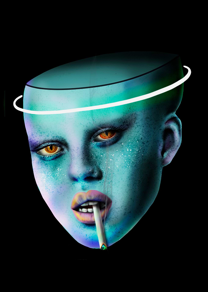 Smoking Alien