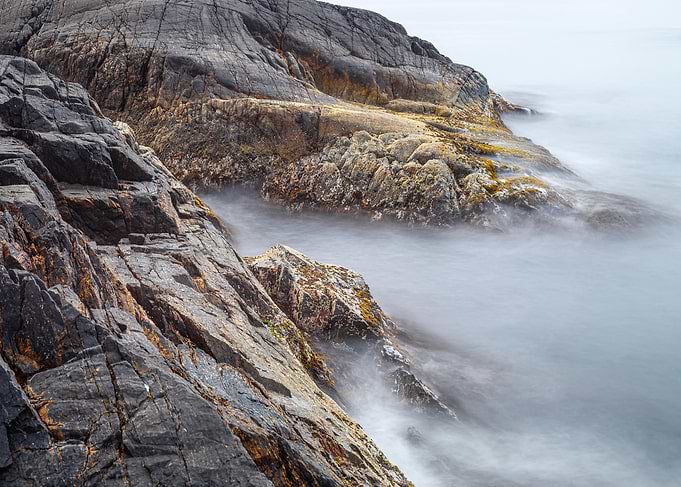Long exposure coast