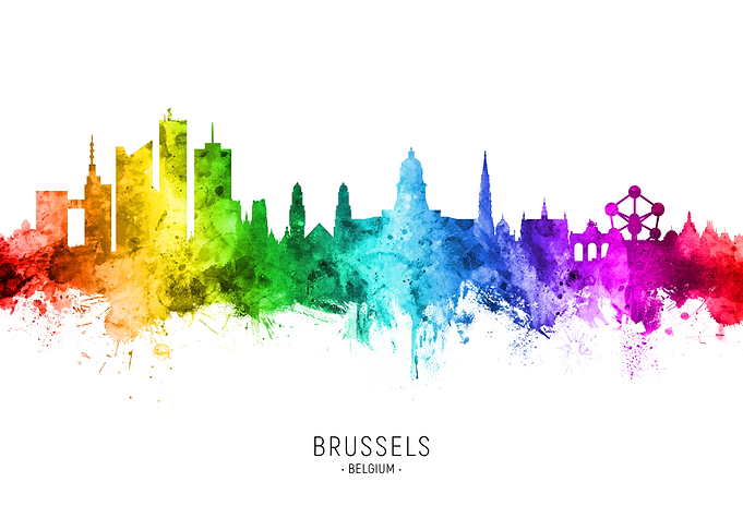 Brussels Skyline
