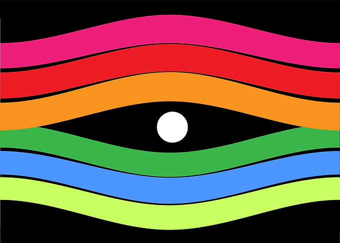 Uncovered eye